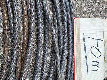 Bild 3:Seilwindenseile, Forstseile 11 mm hochverdichtet