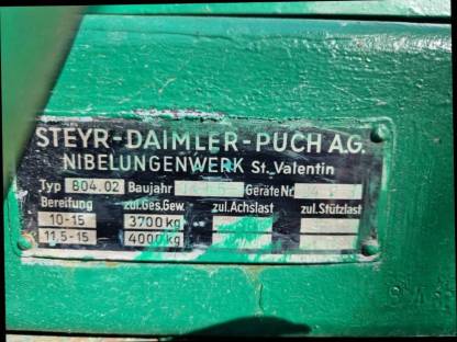 Bild 9:Steyr Hamster Ladewagen