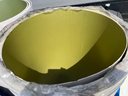 Bild 5:Alu-Verbund 2 mm Rollen 1 m x ~30 m ~160 kg/Rolle Neuwertig