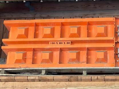 Betonblockschalung original