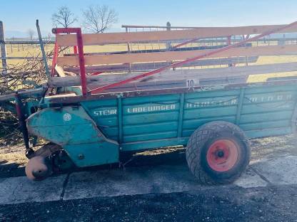 Steyr Hamster ladewagen