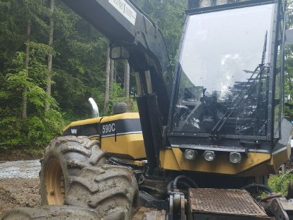 Harvester Cat 590C, Bj. 2006