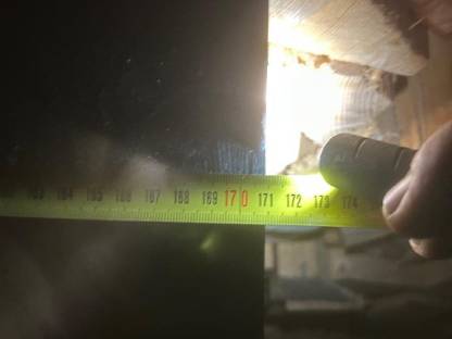 Bild 4:Schneeschild Polterschild