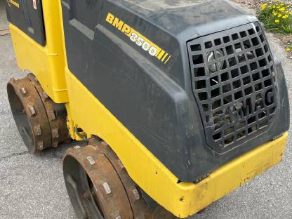 Bild 4:Grabenwalze BOMAG BMP8500