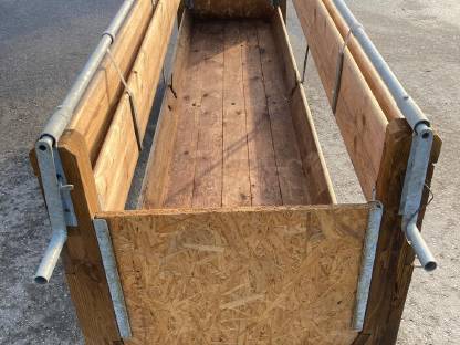 Bild 3:Futterraufe Schafe