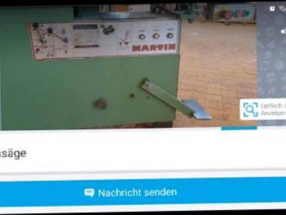 Bild 2:Formatkreissäge Martin T72
