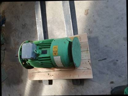 Bild 2:Bauer 15 kW Motor für Güllepumpe