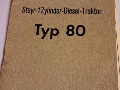 Steyr T80 Typenschein