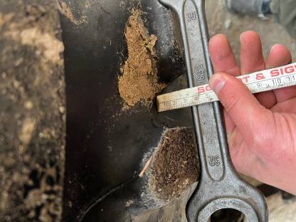 Bild 3:Traktorreifen mit Felge