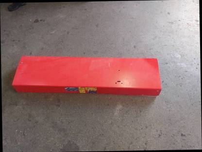 Bild 2:Abdeckblech Pöttinger Novaalpin 261