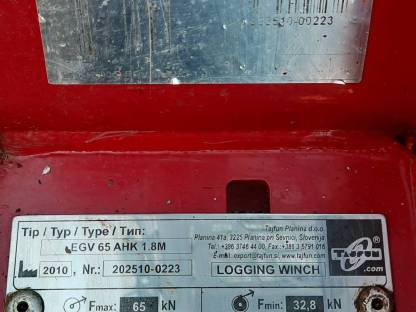 Bild 5:Tajfun EGV-65 AHK mit Funk