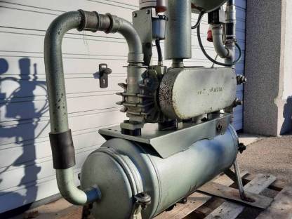 Bild 3:Westfalia Separator RPS 360 Vakuumpumpe