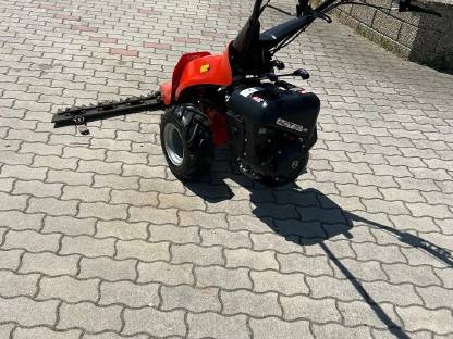 Bild 4:Reform RM 626, 9 PS, Zahnriemen am Motor neu, Motormäher