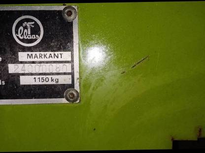 Bild 5:Kleinballenpresse Claas Markant