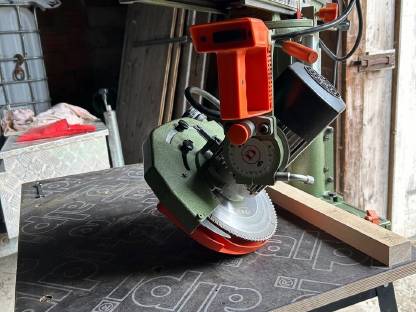 Bild 5:Radialarmkreissäge