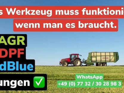 Bild 4:AdBlue DEF SCR Probleme am Traktor? Wir haben die Lösung!