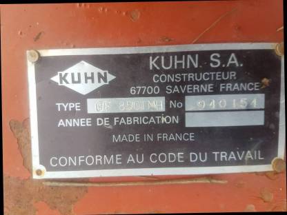 Kuhn 8501 Kreisler Kreiselheuer