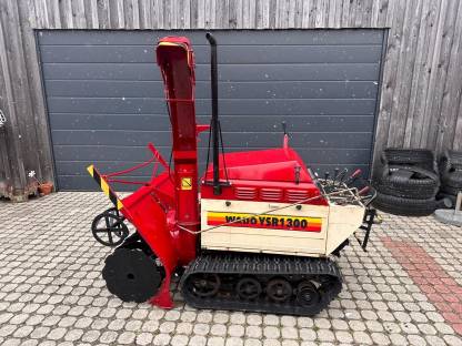 Bild 2:Professionelle WADO Diesel Schneefräse 110 cm