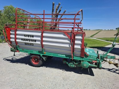 Ladewagen Steyr Hamster 8020 Betriebsauflösung 999.-