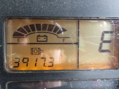 Bild 7:Mitsubishi FB18NT Elektro 3-Rad-Stapler