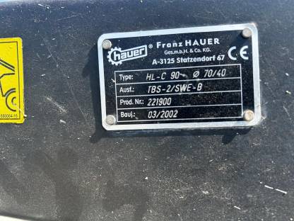 Bild 2:Hauer HLC 90 Frontlader