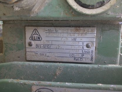 Bild 7:Hydraulikaggregat Hainzl & Bauer