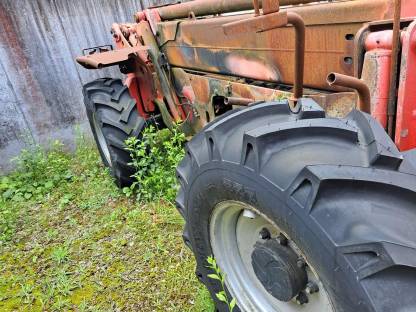 Bild 3:Abgebrannter Manitou Teleskoplader 1740 SL