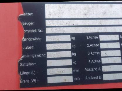 Bild 7:2 Auflieger