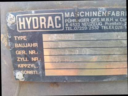 Bild 6:Hydrac Frontlader