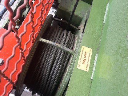 Bild 4:Holzknecht HS204 Seilwinde Forstseilwinde