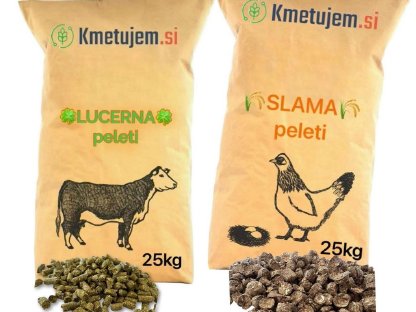 Pellets als Einstreu oder Futter