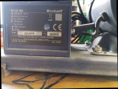 Bild 2:Schleifgerät Einhell BT-US 400