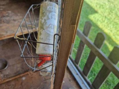 Bild 2:Stall für Kaninchen, Hasen