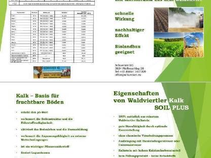 Bild 3:Kalk zur Anwendung für Acker- und Grünland