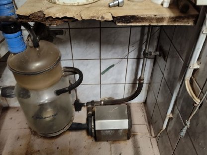 Bild 3:Melktechnik