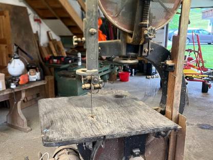 Bild 2:Verkaufe alte Bandsäge
