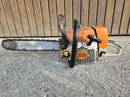 Bild 4:Seilwinde FARMI 5t, Motorsäge STIHL MS 361