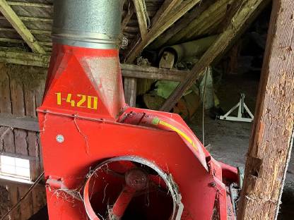 Bild 2:Buchmann Express Sauggebläse 1-420 mit Keilriemenantrieb