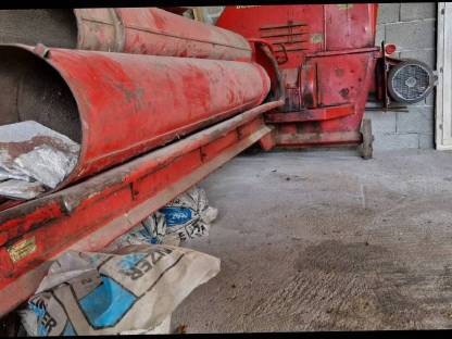 Bild 9:Standhäcksler Blasius 900