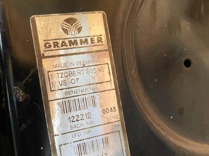 Bild 2:Grammer Traktorsitz