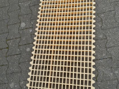 130 Stk. Gitterrost Kunststoffrost Slat Geflügel Volierenrost