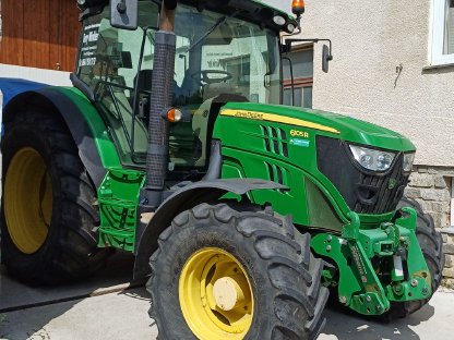 John Deere 6105R, verkaufe wegen Landwirtschaftsauflösung