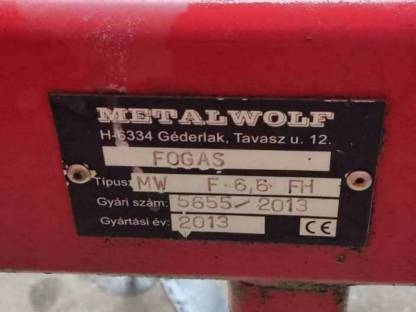 Bild 4:Metalwolf MW F-6, 6-fogas Borona