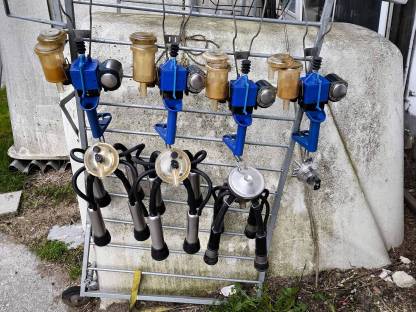 Alfa Laval Duovac Melkzeuge