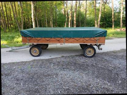 Anhänger Gummiwagen