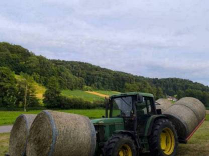 Heuballen vom 1. Schnitt