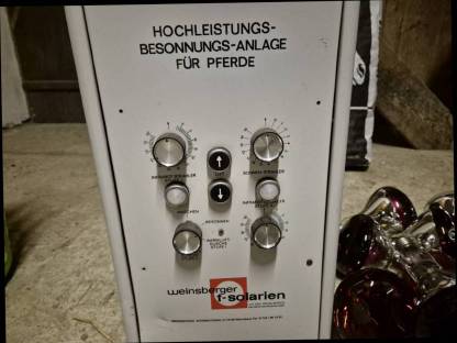 Bild 5:Pferdesolarium