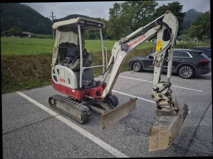 Bild 5:Bagger Takeuchi TB216