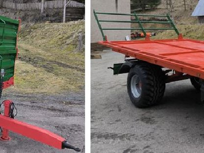 Bild 9:Einachs-Dreiseitenkipper 8 t