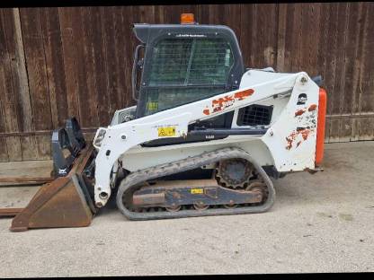 Bobcat T450 Kompaktlader Palettengabel Schaufel 550 Bstd. Bj. 22